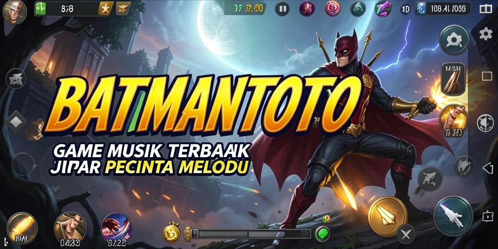Tampilan gameplay yang mengasyikkan di BATMANTOTO.
