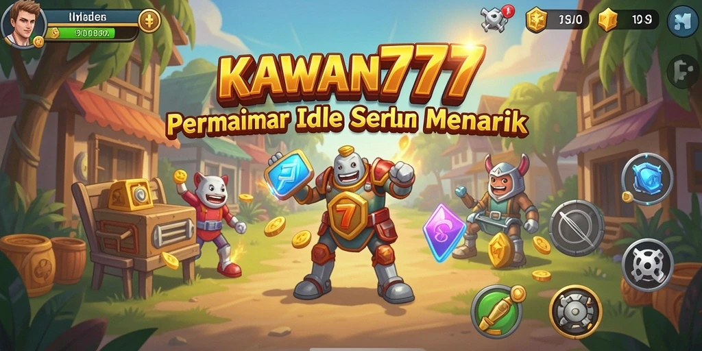Tampilan gameplay KAWAN777 yang menakjubkan dan intuitif.