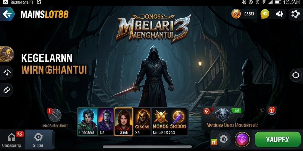 Gameplay seram di MAINSLOT88 yang menegangkan.