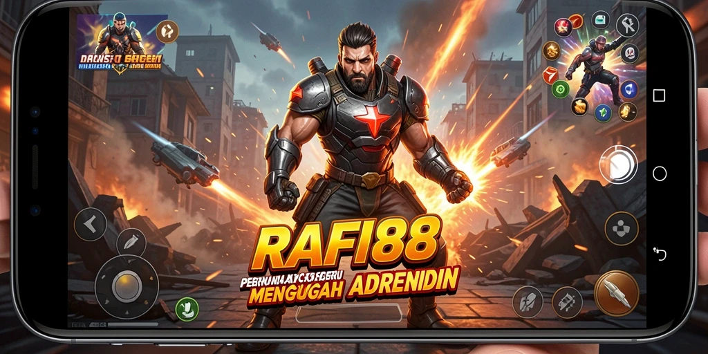 Tampilan penuh aksi dari gameplay RAFI88 yang mendebarkan.