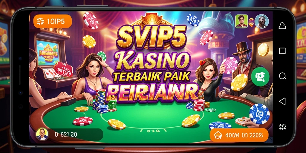 Tampilan menarik dari gameplay Kasino di SVIP5.