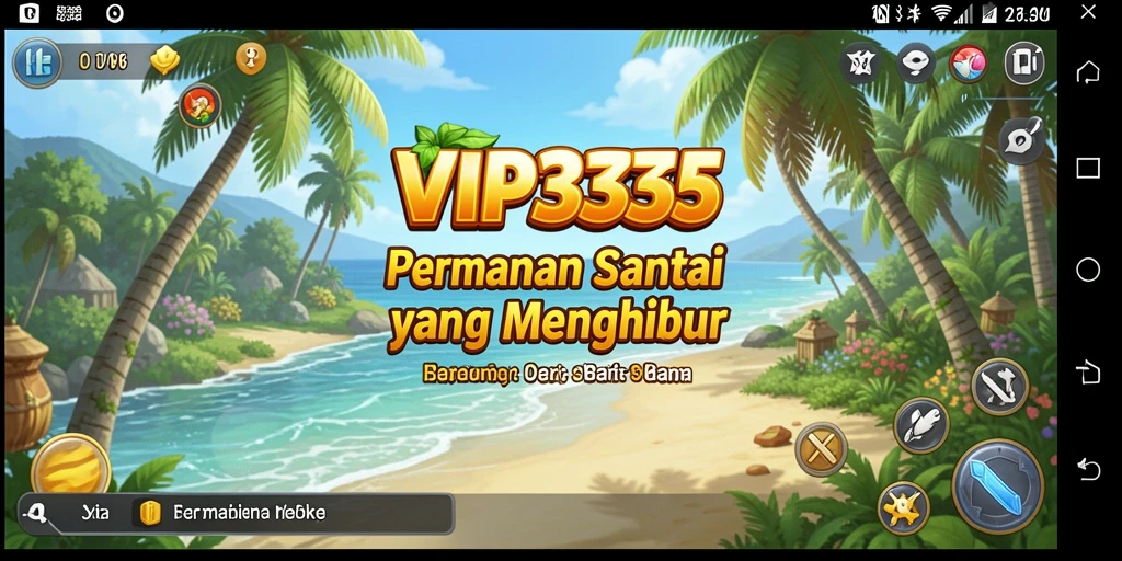 Tampilan gameplay santai yang menarik dari VIP333.